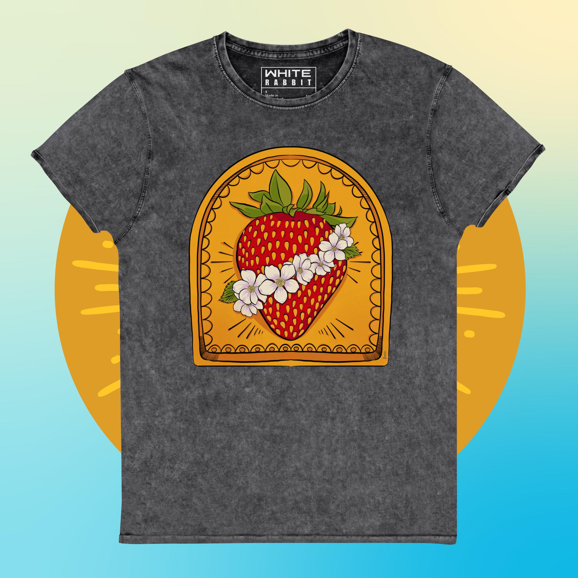 Immaculate Strawberry Denim T-Shirt