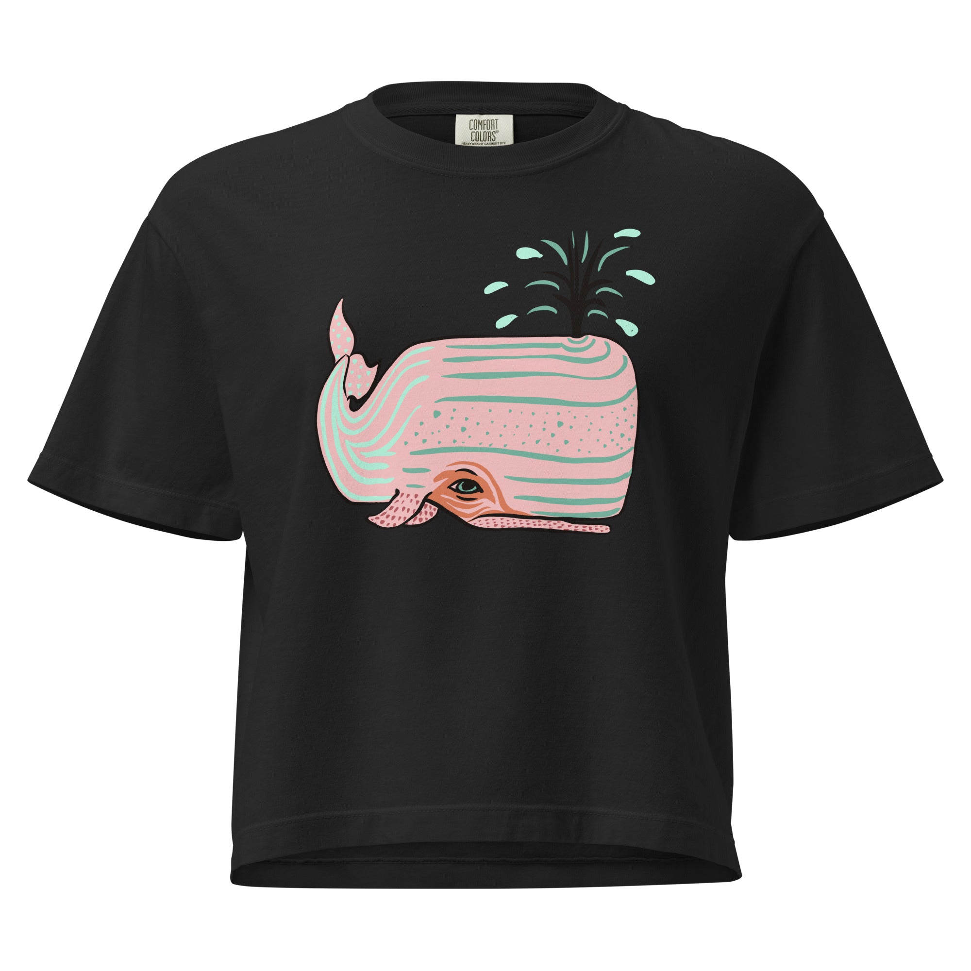 Oh Whale! Women’s heavyweight boxy tee